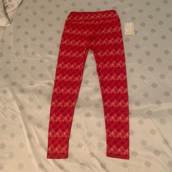 NWT OS Lularoe Legging - Valentines Heart Edition - Picture 4 of 5